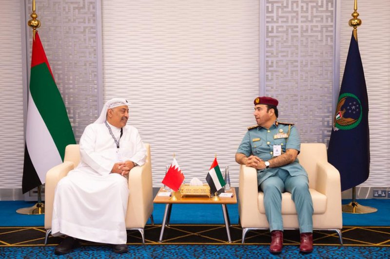 معالي وكيل وزارة الداخلية يلتقي المفتش العام بوزارة الداخلية بدولة الإمارات