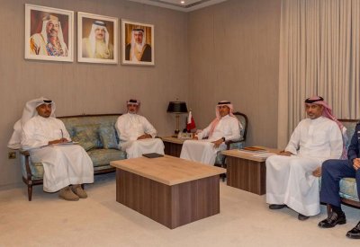 هشام بن عبدالرحمن يستقبل الرئيس التنفيذي لحلبة البحرين الدولية