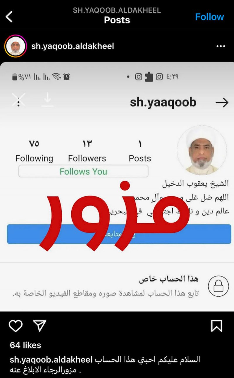 منصات "انستغرام" تنتحل صفات المترشحين