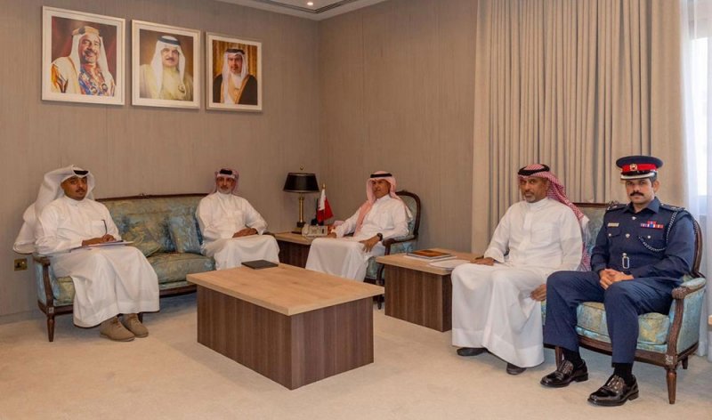هشام بن عبدالرحمن يستقبل الرئيس التنفيذي لحلبة البحرين الدولية