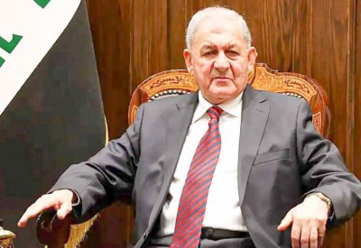 رئيس العراق يسعى لعلاقات متينة مع الجوار