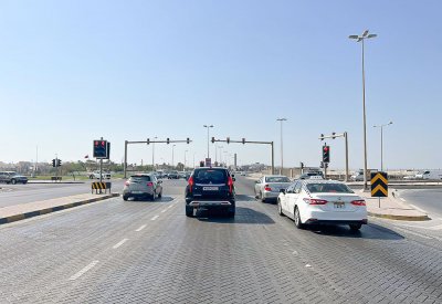 تعديل نظام الإشارة الضوئية الواقعة على شارع عراد مع شارع ريا بمنطقة الحد