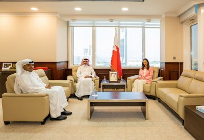 الرئيس التنفيذي لحلبة البحرين الدولية يبحث التعاون المشترك مع وزيرة التنمية المستدامة 