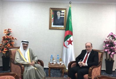 وزير الشؤون الدينية والأوقاف بالجمهورية الجزائرية يستقبل سفير البحرين