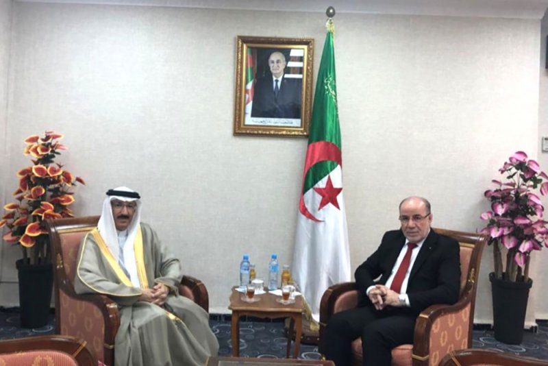 وزير الشؤون الدينية والأوقاف بالجمهورية الجزائرية يستقبل سفير البحرين