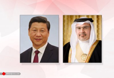 سمو ولي العهد رئيس مجلس الوزراء يهنئ الرئيس الصيني