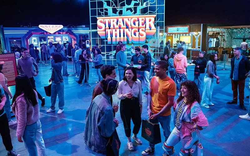 تصوير الجزء الأخير من "Stranger Things"