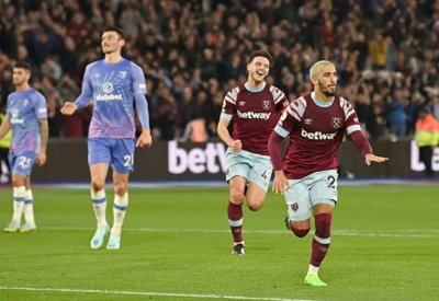 فوز ويستهام على بورنموث بالدوري الإنجليزي بهدفين