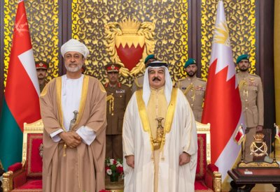 بيان مشترك بمناسبة زيارة جلالة سلطان عمان إلى مملكة البحرين