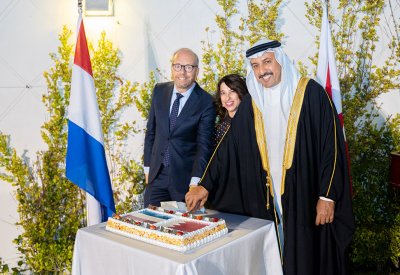 وكيل وزارة الخارجية للشؤون السياسية يشارك في حفل استقبال بمناسبة مرور خمسين عاماً على إقامة العلاقات الدبلوماسية مع هولندا