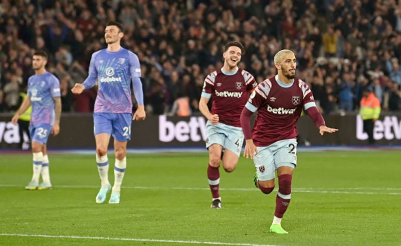 فوز ويستهام على بورنموث بالدوري الإنجليزي بهدفين