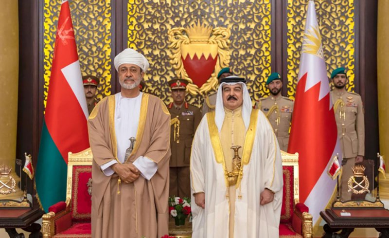 بيان مشترك بمناسبة زيارة جلالة سلطان عمان إلى مملكة البحرين