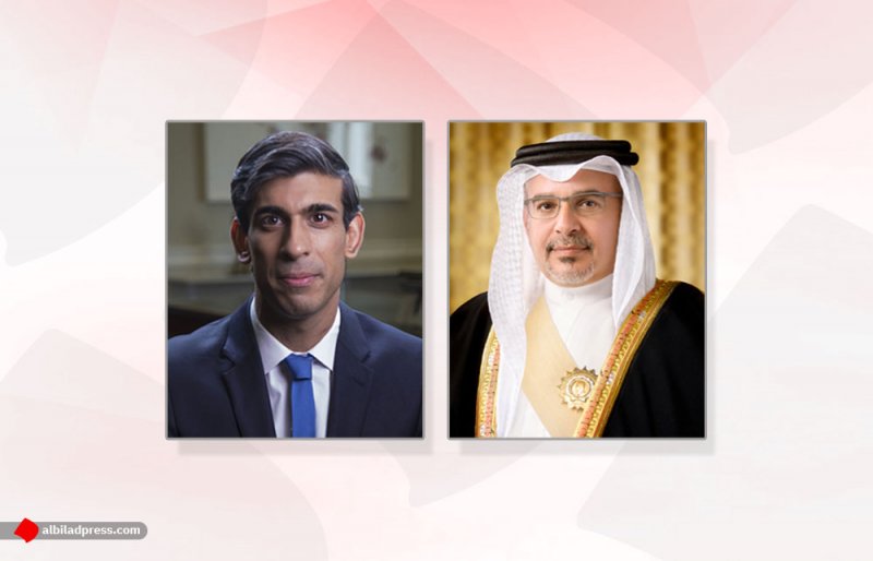 سمو ولي العهد رئيس مجلس الوزراء يهنىء ريشي سوناك بمناسبة تعيينه رئيسًا للوزراء في المملكة المتحدة