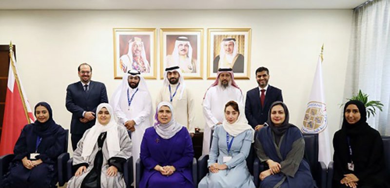 رئيسة جامعة البحرين تلتقي عدداً من المبتعثين الحاصلين على درجات علمية عليا