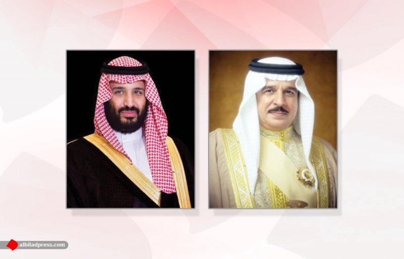 جلالة الملك المعظم يتلقى برقية شكر جوابية من سمو ولي العهد رئيس مجلس الوزراء السعودي