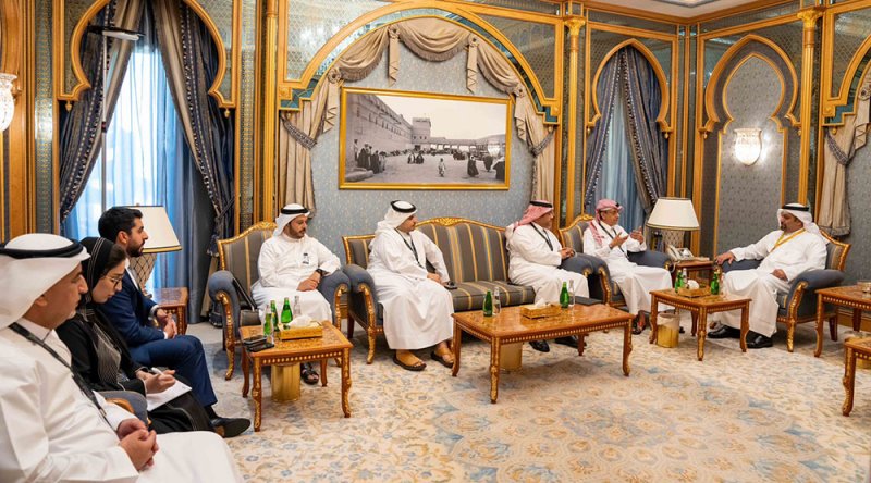 معالي وزير المالية والاقتصاد الوطني يلتقي رئيس مجلس إدارة شركة STC  السعودية