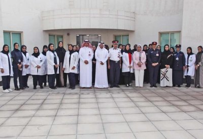 الإدارة العامة للمباحث والأدلة الجنائية تنظم فعالية توعوية حول سرطان الثدي