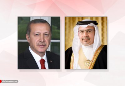سمو ولي العهد رئيس مجلس الوزراء يهنئ الرئيس التركي بذكرى عيد الجمهورية