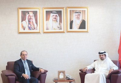 معالي رئيس الجمارك يستقبل مدير عام شركة سمسا إكسبريس