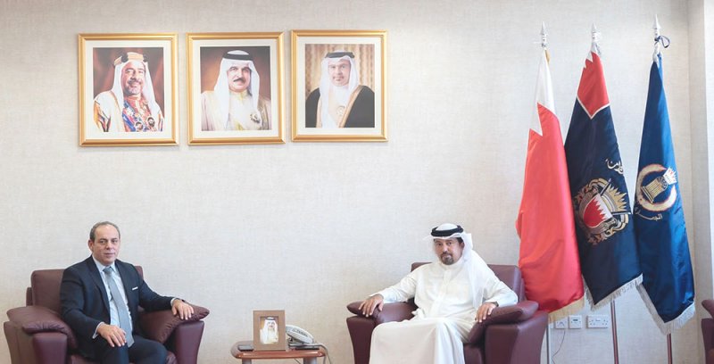 معالي رئيس الجمارك يستقبل مدير عام شركة سمسا إكسبريس