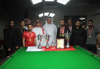 البحرين تتسيد البطولة.. والعراق في الوصافة.. والسوبر يزهو بثلاث ذهبيات في بطولة غرب آسيا للبليارد والسنوكر