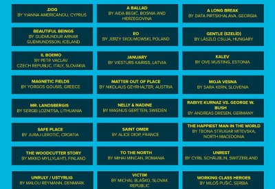 EFP ومركز السينما العربية يعلنان عن الأفلام المرشحة لجائز ة النقاد العرب للأفلام الأوروبية