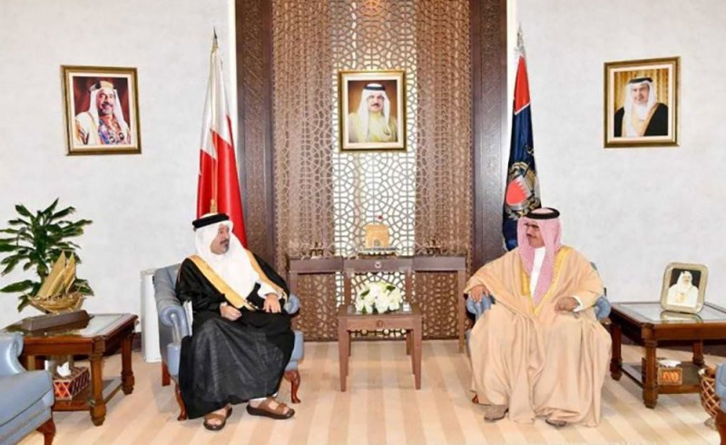 وزير الداخلية يستقبل رئيس ديوان الرقابة المالية والإدارية
