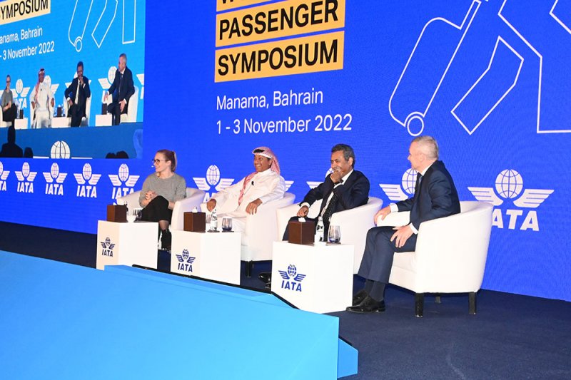 شركة مطار البحرين تبحث فرص ما بعد الجائحة أثناء فعاليات ندوة المسافرين العالميّة 2022 التابعة لإياتا