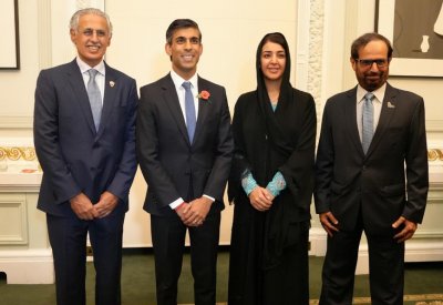 رئيس الوزراء البريطاني الجديد يستقبل وزير الصناعة والتجارة