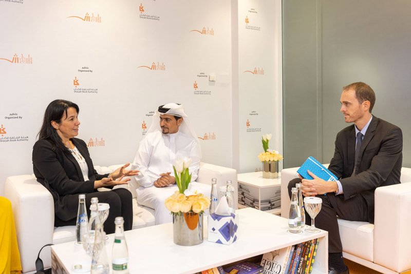 رئيس "هيئة الشارقة للكتاب" يستقبل القنصل العام الفرنسي في "الشارقة الدولي للكتاب 2022"