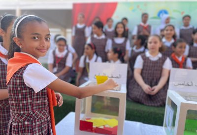 ابتدائية المستقبل تنتخب عضوات مجلسها الطلابي