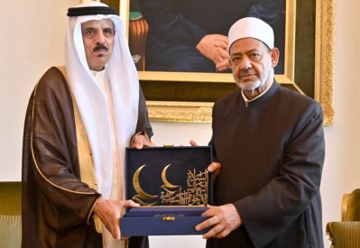 الإمام الأكبر: مستعدون لتطوير التعاون مع مملكة البحرين في المجالات التعليمية والثقافية