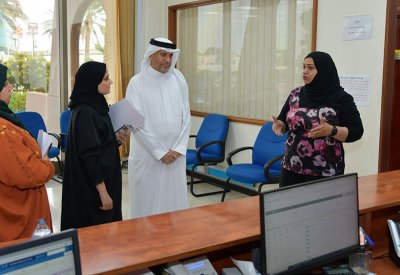 ممثلو وسائل الإعلام يزورون وزارة العمل للاطلاع على الخدمات المقدمة للمواطنين الباحثين عن عمل