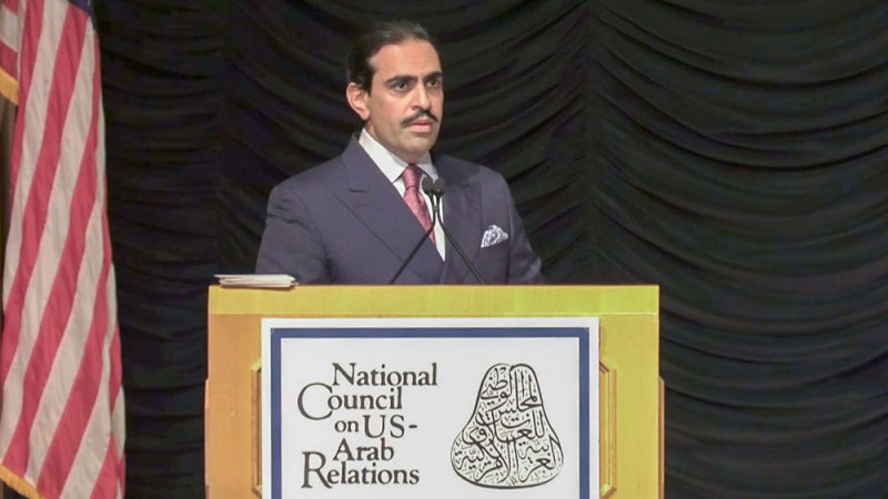 سفير البحرين لدى أمريكا يشارك في المؤتمر السنوي للمجلس الوطني للعلاقات العربية الأمريكية الحادي والثلاثين