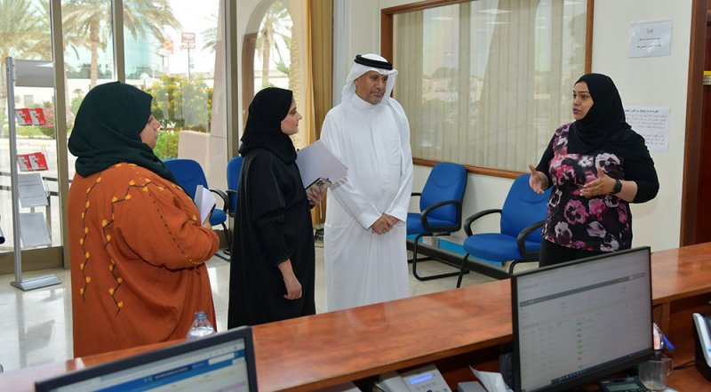 ممثلو وسائل الإعلام يزورون وزارة العمل للاطلاع على الخدمات المقدمة للمواطنين الباحثين عن عمل