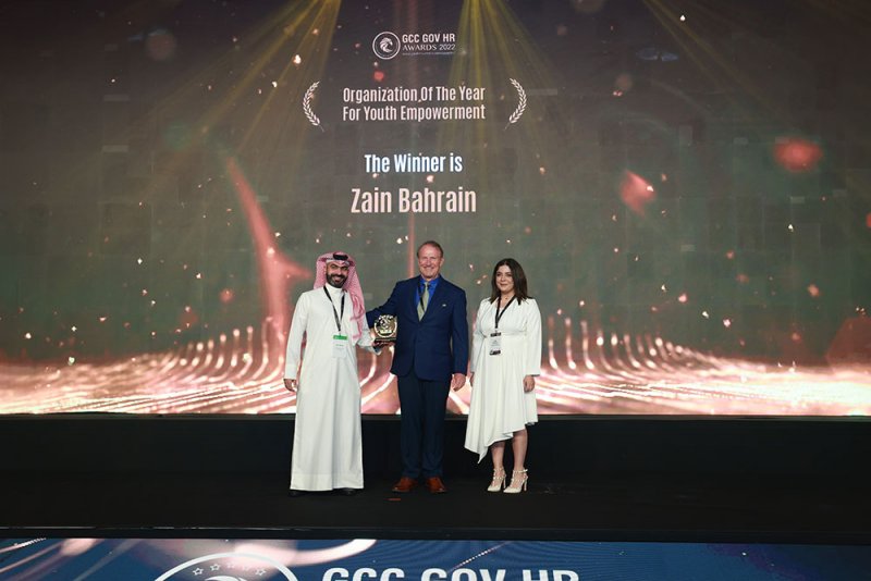 زين البحرين تحقق جائزة "تمكين الشباب" في قمة الموارد البشرية الحكومية لدول مجلس التعاون الخليجي 2022