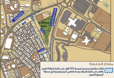 لتسهيل انسيابية الحركة المرورية.. هذا ما فعلته "الأشغال" في المحرق