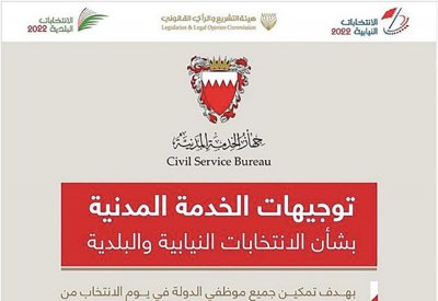 "الخدمة المدنية" يصدر توجيهات بشأن الانتخابات.. تعرف عليها