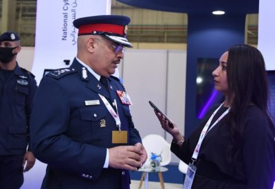 رئيس الأمن العام: نحرص على المشاركة في معرض البحرين الدولي للطيران والاطلاع ماتوصلت اليه التكنولوجيا ‎‎