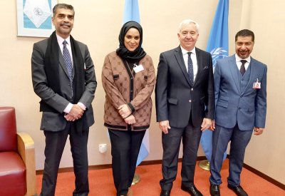 رئيس المؤسسة الوطنية لحقوق الإنسان يجتمع مع رئيس مجلس حقوق الانسان