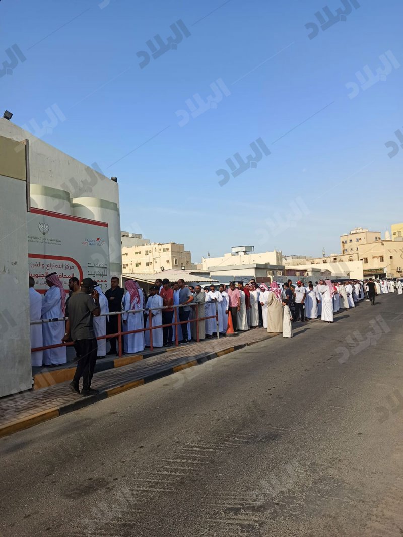 بدأ الاقتراع بثامنة الجنوبية بحضور كثيف