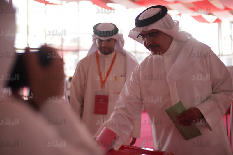 تصويت وزير الداخلية والفريق طارق الحسن رئيس الأمن العام وتصريح للصحافة المحلية والعالمية