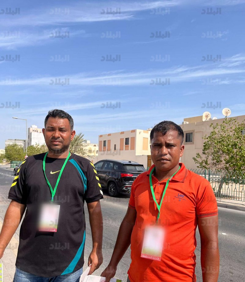 الجاليات في مقرات ضيافة المرشحين