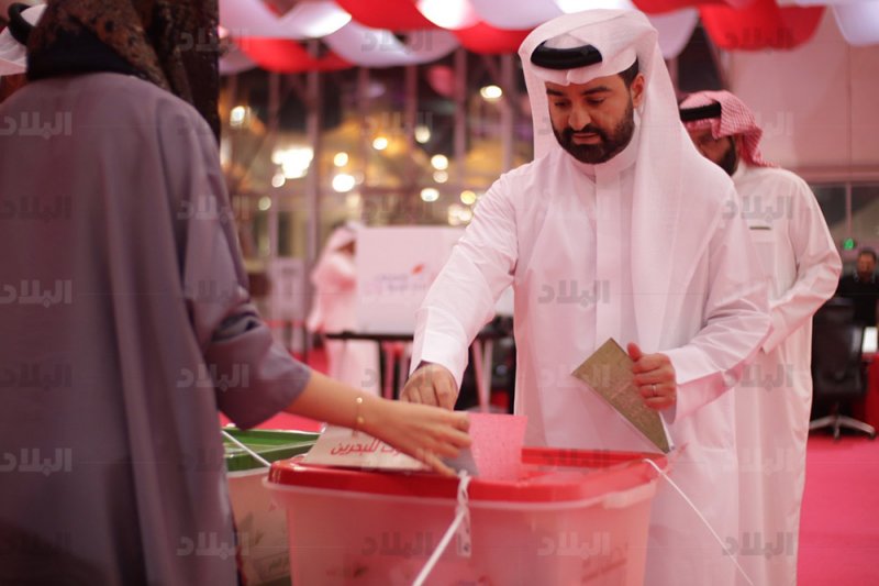 تصويت سمو الشيخ تركي بن راشد آل خليفة
