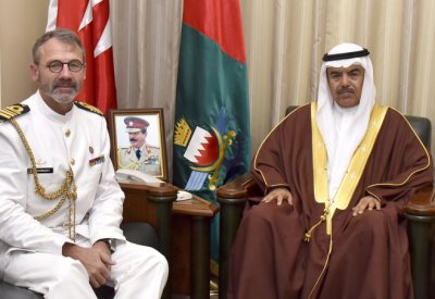 وزير شؤون الدفاع يستقبل الملحق العسكري البلجيكي