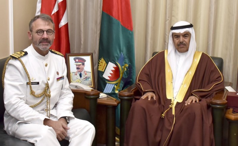 وزير شؤون الدفاع يستقبل الملحق العسكري البلجيكي