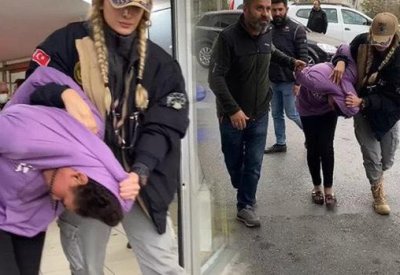 بالفيديو والصورة: لحظة اعتقال منفذة تفجير اسطنبول