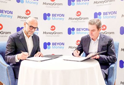 شراكة بين “Beyon Money” و “MoneyGram” لتطوير خدمة تحويل الأموال دوليا