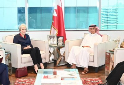 وزير الصناعة والتجارة ينوه بدور تيريزا ماي النشط في تعزيز حجم التجارة البينية بين البلدين الصديقة