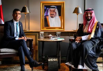 الأمير محمد بن سلمان وسوناك: سلوك إيران يهدد المنطقة